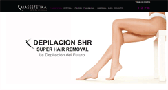 Desktop Screenshot of masestetika.com